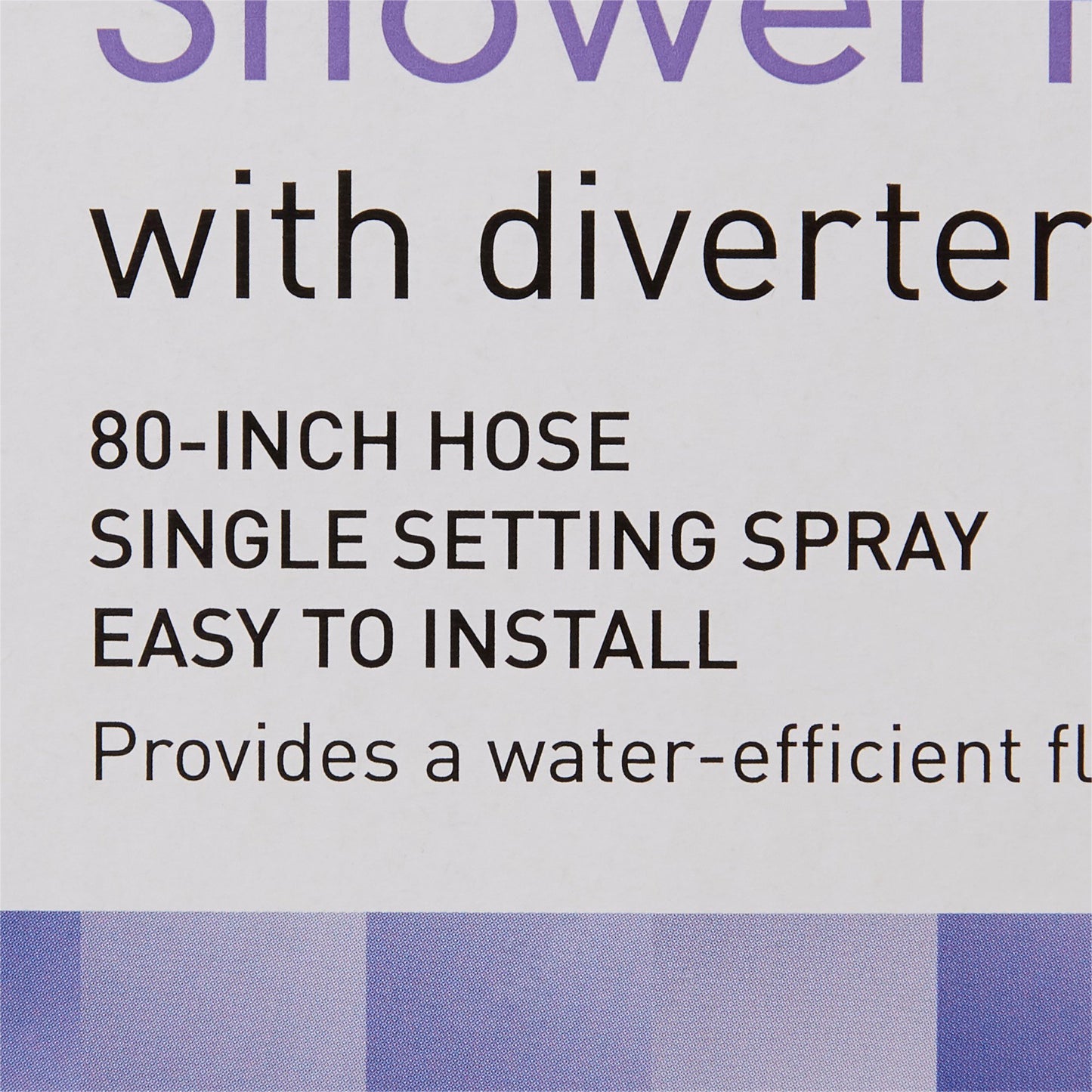 McKesson Handheld Shower 80 Inch Hose (1065211_EA)