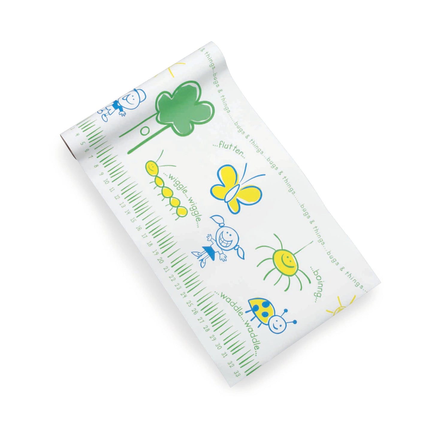 McKesson Table Paper 21 Inch Width 225 Foot Length Print (Bugs and Things) Smooth (493540_CS)