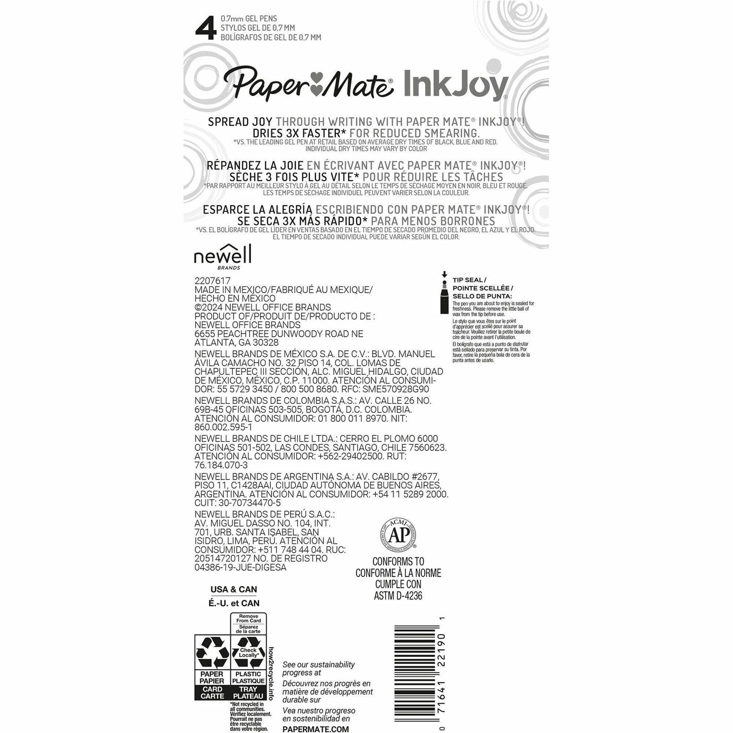 paper-mate-inkjoy-gel-pens-0-7-mm-pen-point-retractable-assorted-ink-tropical-vacation-4-pack-pap2205627_4