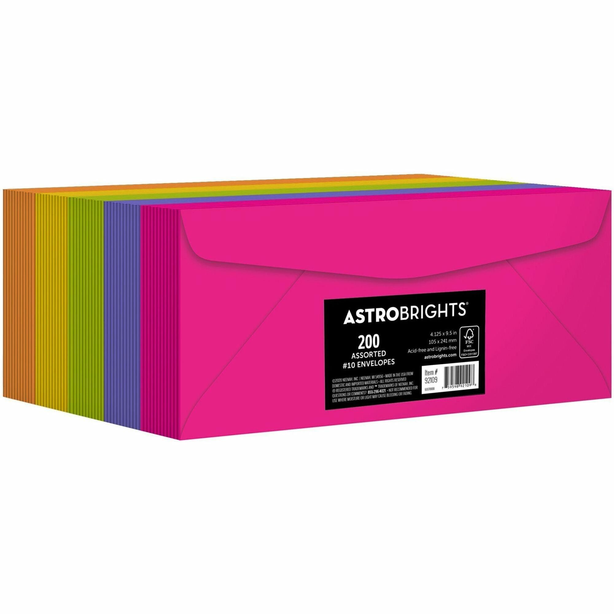 astrobrights-no-10-colored-envelopes-multipurpose-10-24-lb-200-pack-assorted-wau92109_1