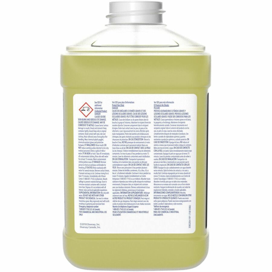 Suma Break-Up SC D3.5 Ready-To-Use/Concentrate, 84.5 fl oz, 11.36 to 13.9 pH, Surfactant Scent, 2/Carton (DVO95192347)