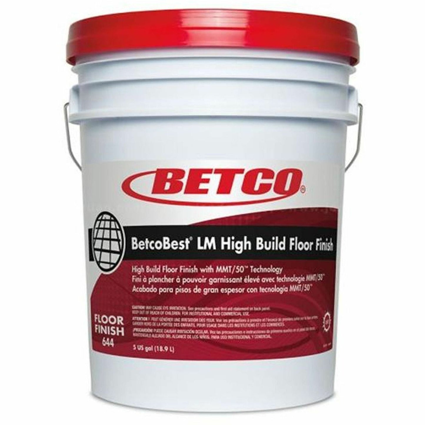 Betco BetcoBest LM Floor Finish, 640 fl oz (20 quart) (BET6440500)