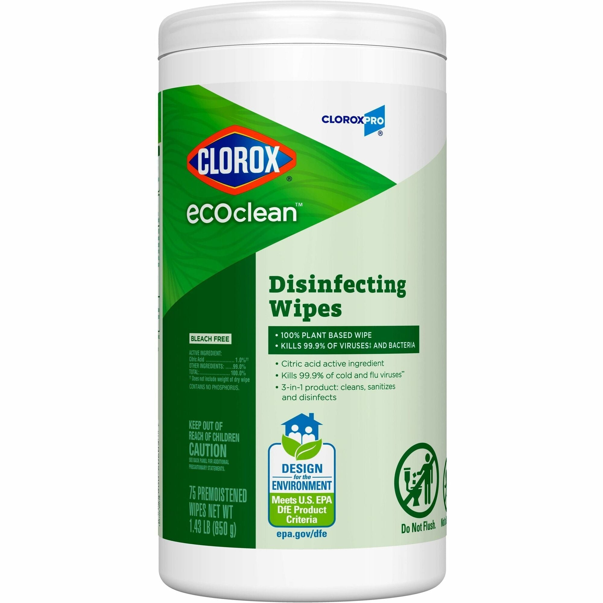 cloroxpro-ecoclean-disinfecting-wipes-75-each-clo60605_1