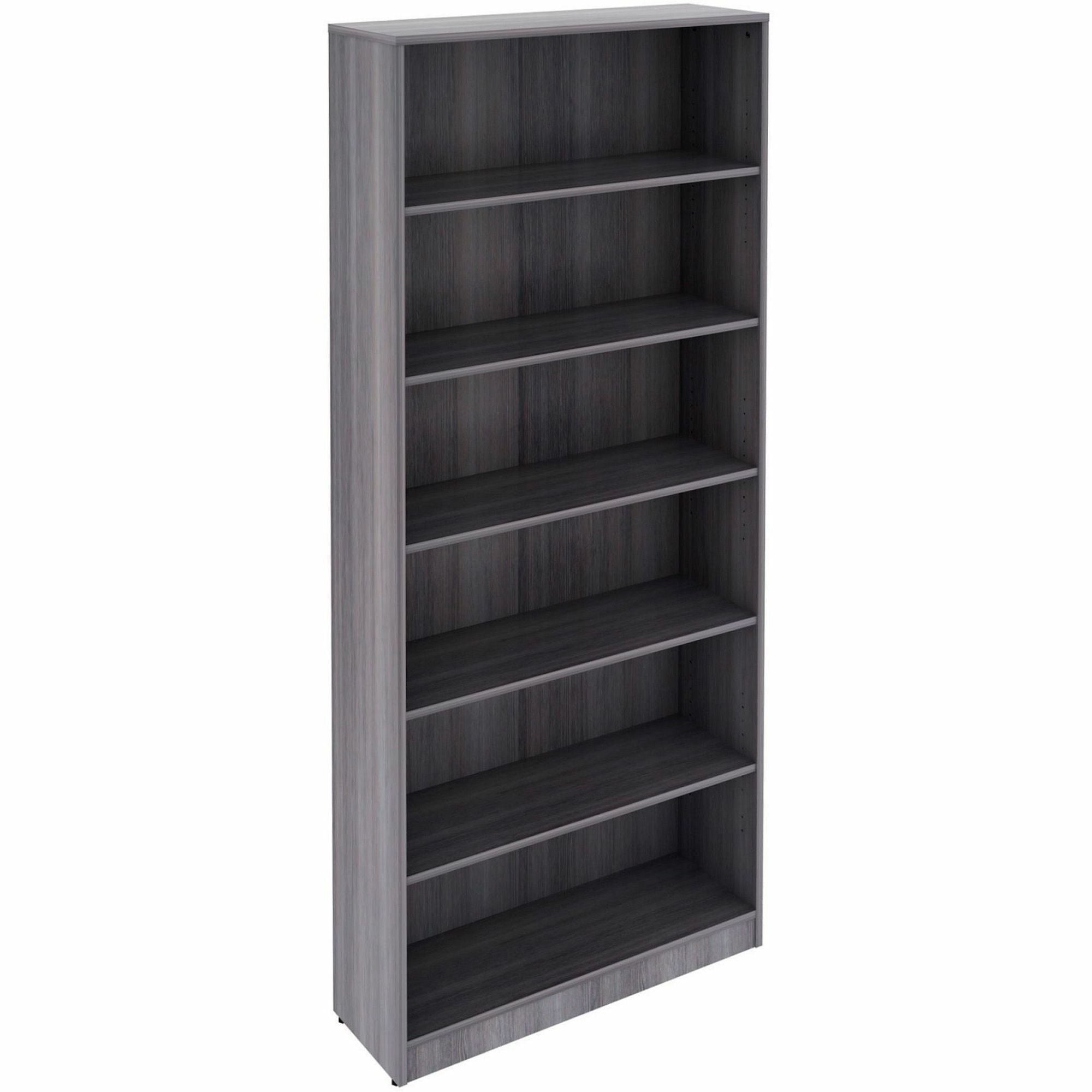 lorell-laminate-bookcases-36-width-x-12-depth-x-84-height-6-x-shelves-weathered-charcoal-llr69665_1