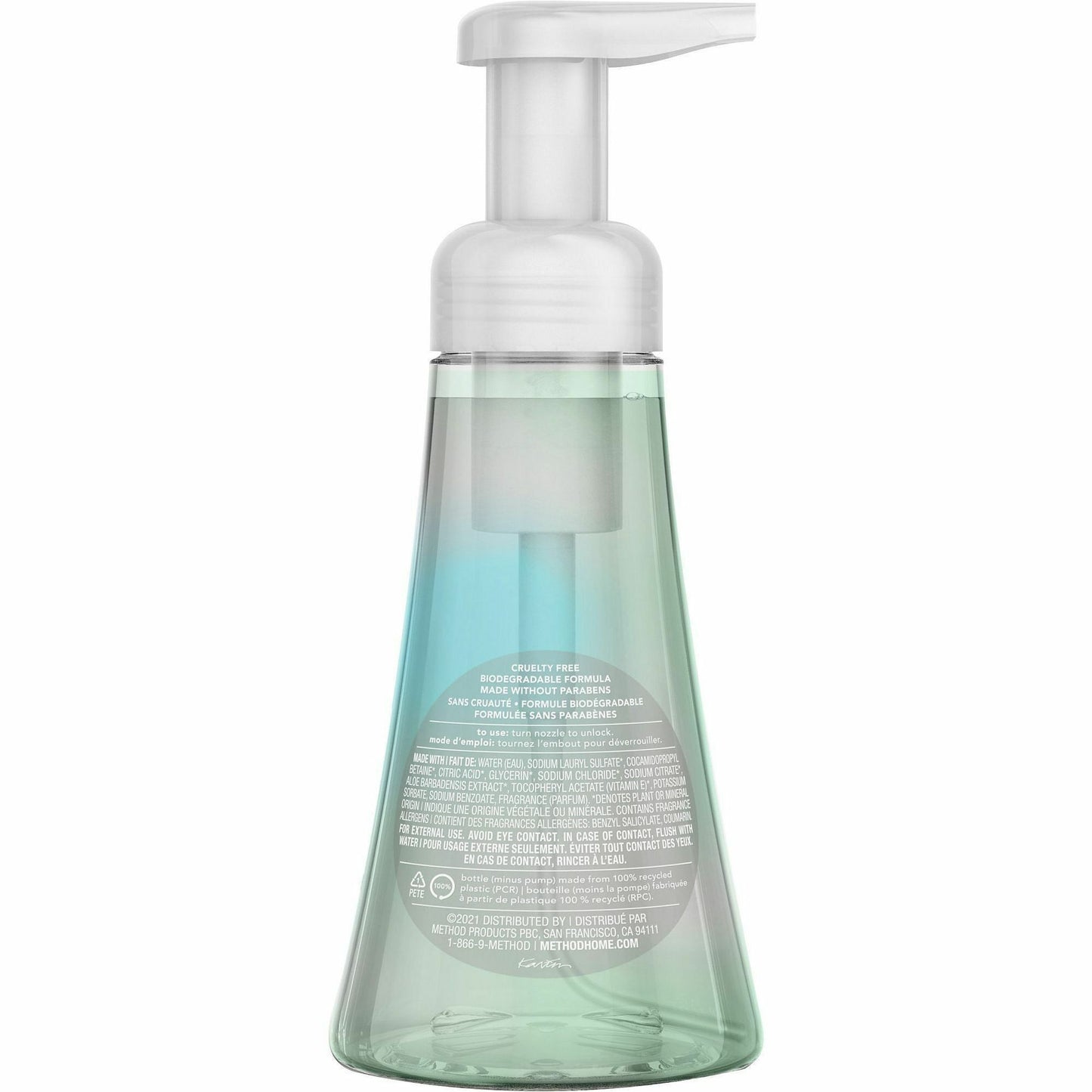 Method Foaming Hand Wash, Coconut Water Scent, 10 fl oz (MTH327728EA)