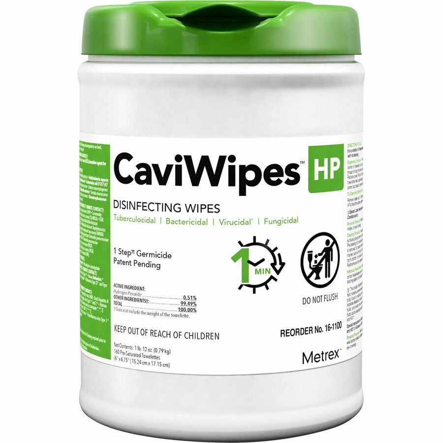 metrex-caviwipes-hp-wipe-widthdisinfectant-white-160-pouch-12-carton-mrxachp078100ct_2