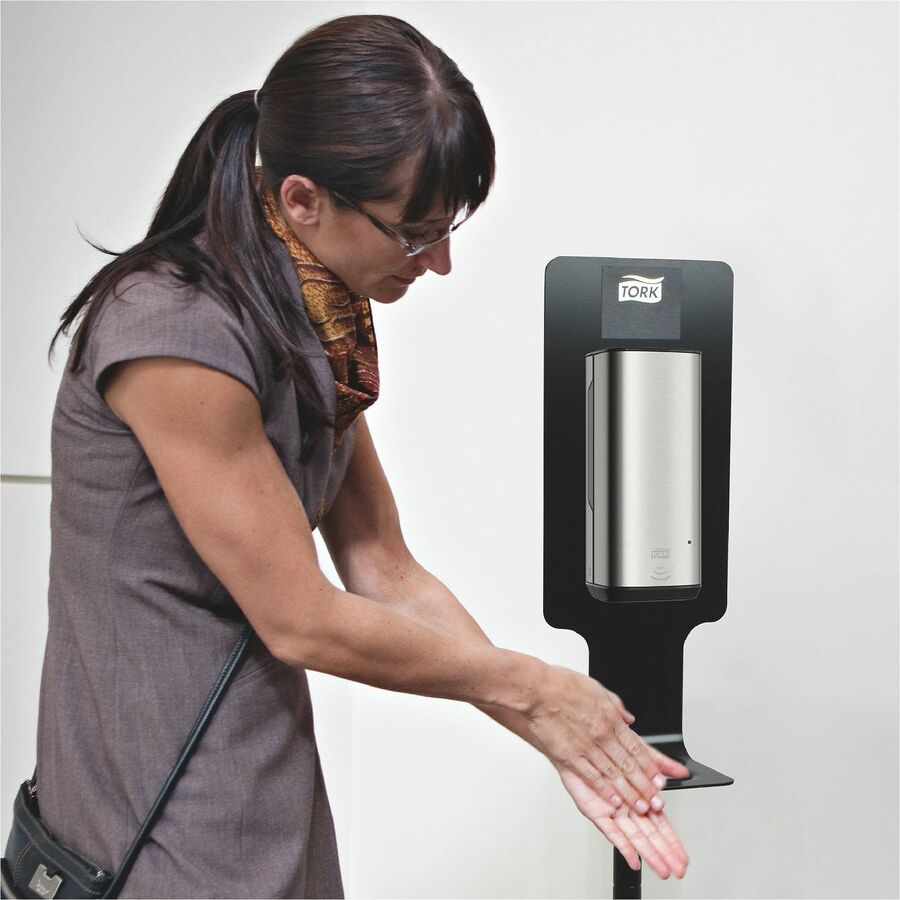 TORK Hand Sanitizer Foam Refill, Fragrance-free Scent, 1.06 quart, Pump Bottle Dispenser, 6/Carton (TRK401813)