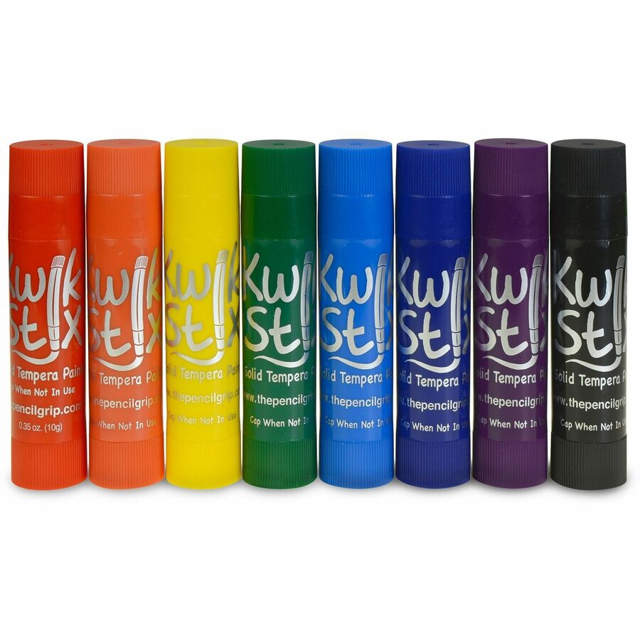 kwik-stix-tempera-paint-paper-set-stick-red-orange-yellow-green-light-blue-dark-blue-purple-black-tpg698_6