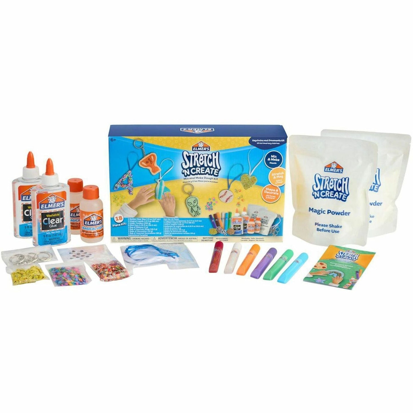 elmers-stretch-n-create-dough-kit-decoration-shaping-art-craft-key-chain-ornaments-18-pieces-1-box-assorted-epi2208543_1