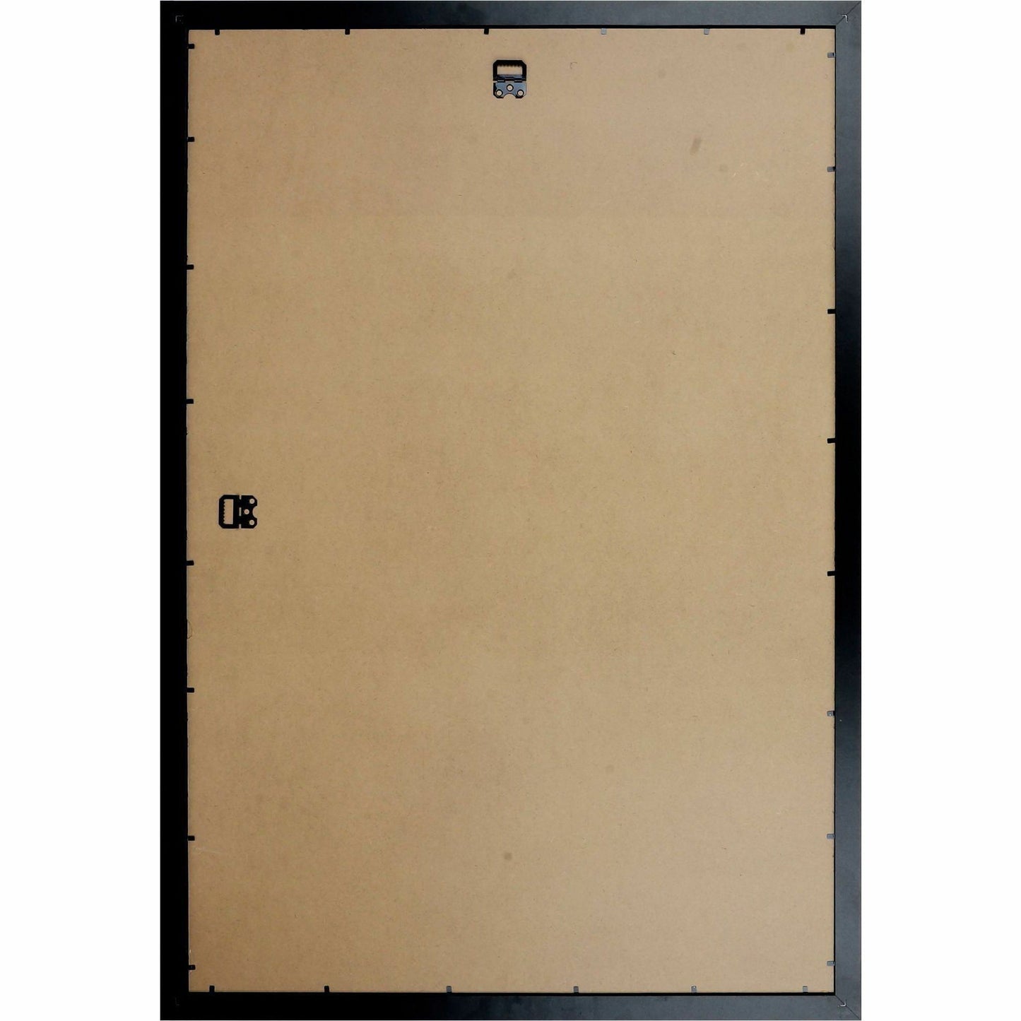 Lorell Wide Frame, 24" x 36" Frame Size, Rectangle, Wall Mountable, Vertical, Horizontal, Wood, Black (LLR49411)