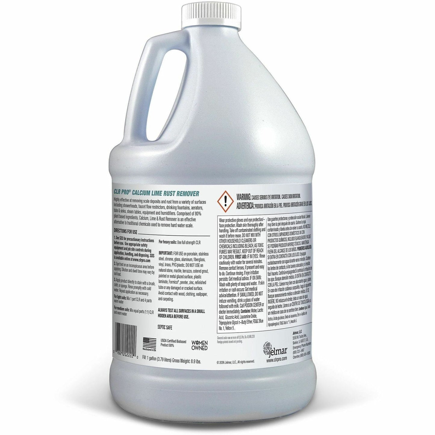 CLR Pro Calcium, Lime & Rust Remover Spray, 128 fl oz (JELFMCLR1284P)