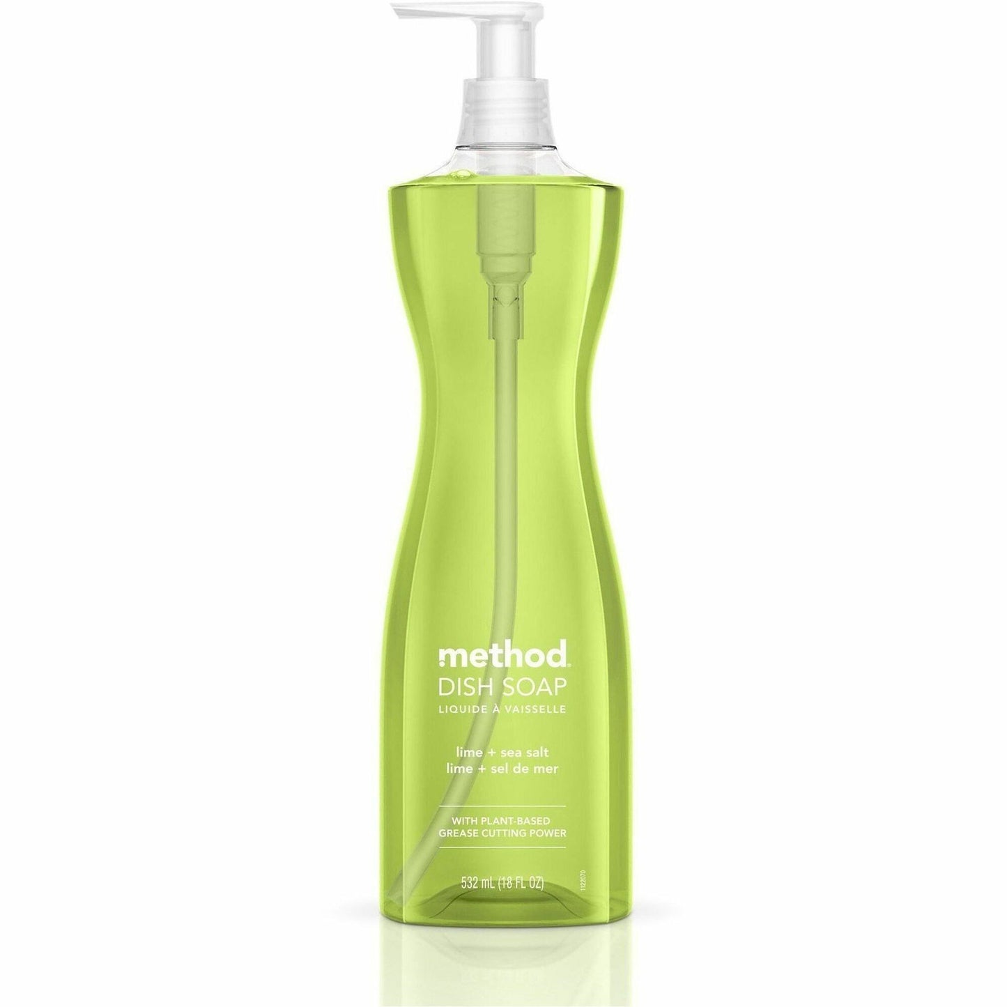 Method Dish Soap Refill, 18 fl oz (0.6 quart), Fresh, Lemon, Lime + Seasalt Scent (MTH359409EA)