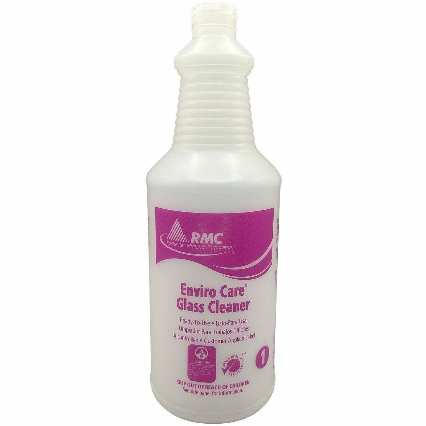 RMC Enviro Care Glass Cleaner Bottle, 32 oz, 6/Carton (RCM35064314)