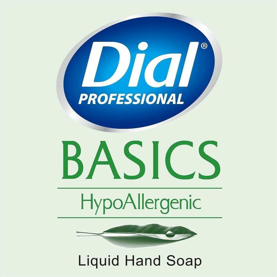 Dial Professional Basics Hypoallergenic Liquid Hand Soap, Floral Scent, 11 fl oz (DIA35488EA)
