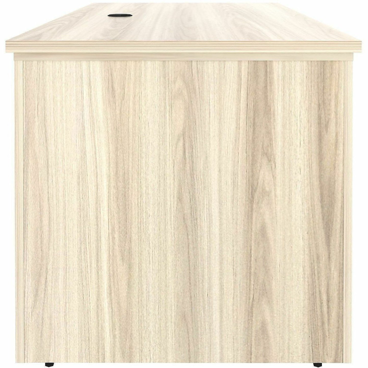 Lorell Essentials 60" Sit-to-Stand Desk Shell, 1" Thickness Table Top, 49" Height x 60" Width x 29" Depth, Modern Elm (LLR66308)