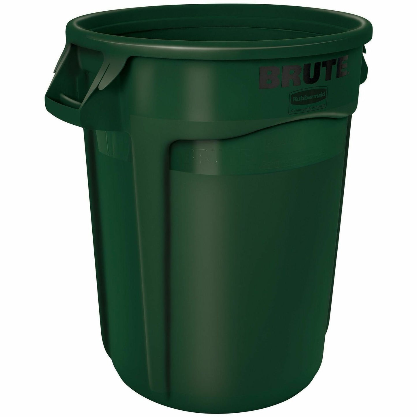 Rubbermaid Commercial Brute Vented Container, 32 gal Capacity, Green (RCP2632GRN)