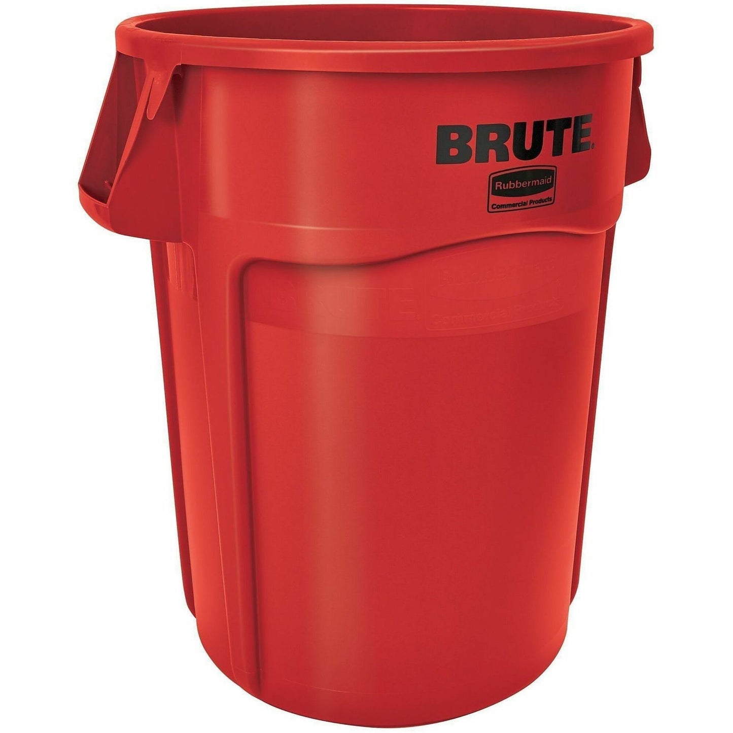 Rubbermaid Commercial Brute Vented Container, 44 gal Capacity, 31.5" x 24" x 24", Resin, Red (RCP264360RED)
