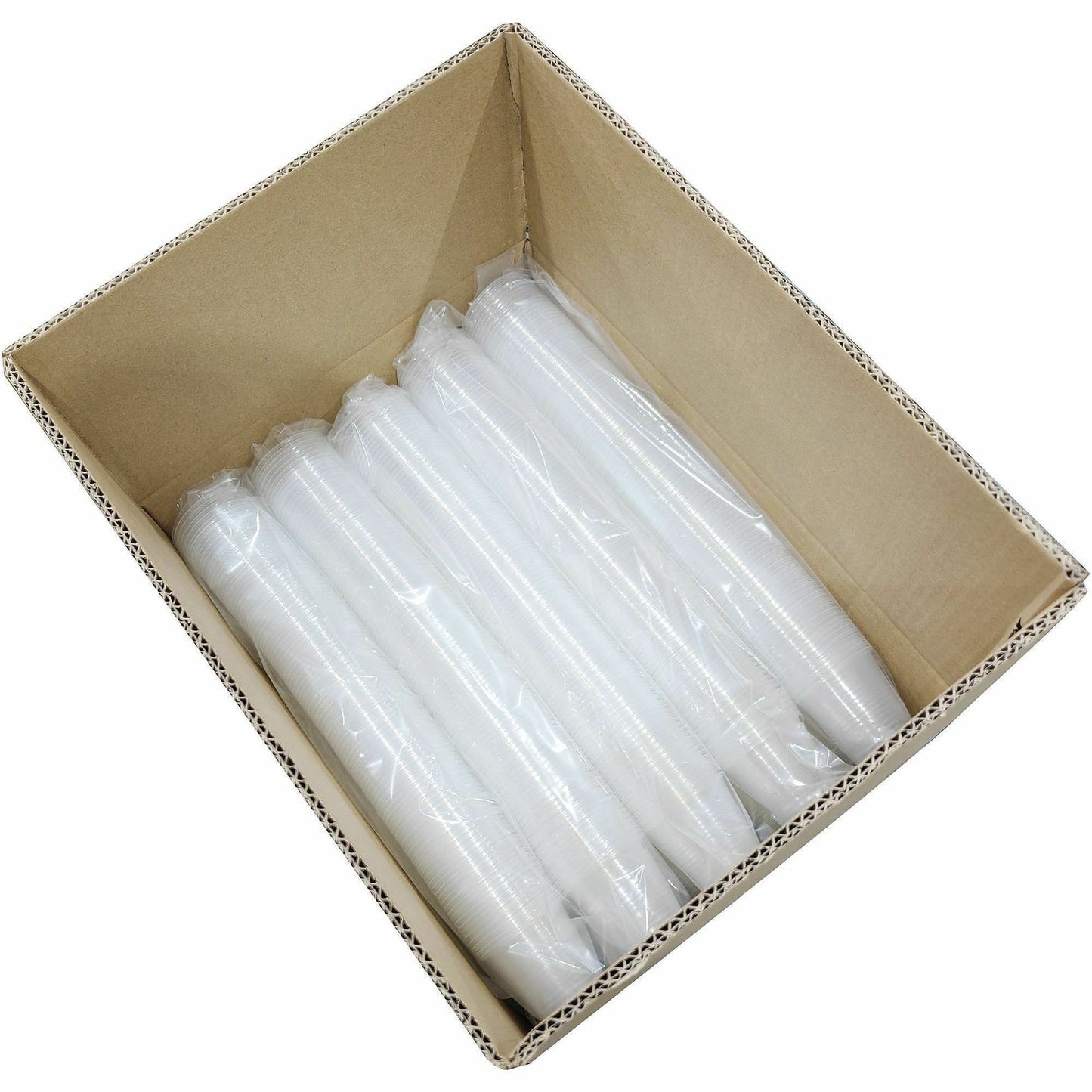 Genuine Joe 3.5 fl oz Plastic Cold Cups, Picnic, 100/Bag, 25 Bags/Carton (GJO10504)