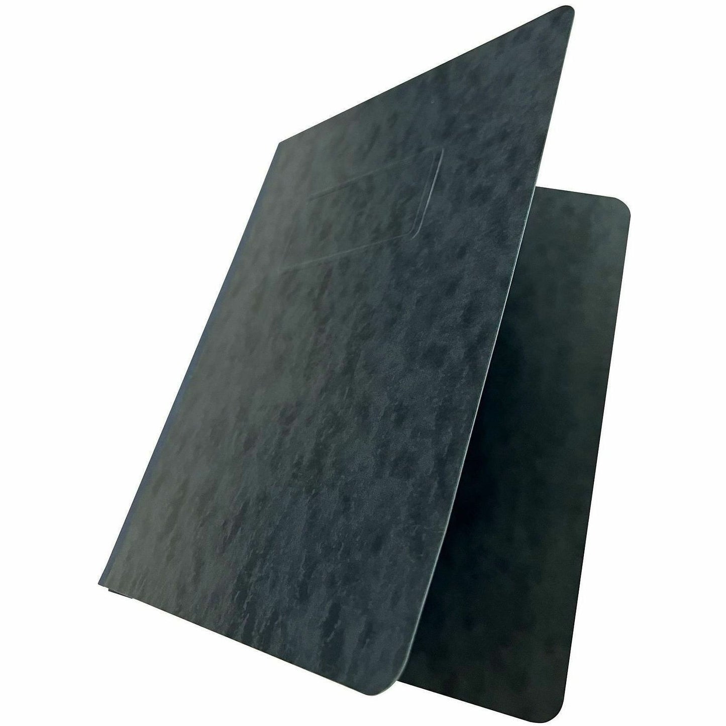 Business Source Letter Report Cover, 3" Folder Capacity, 8 1/2" x 11", Black, 0% Recycled (BSN80571)