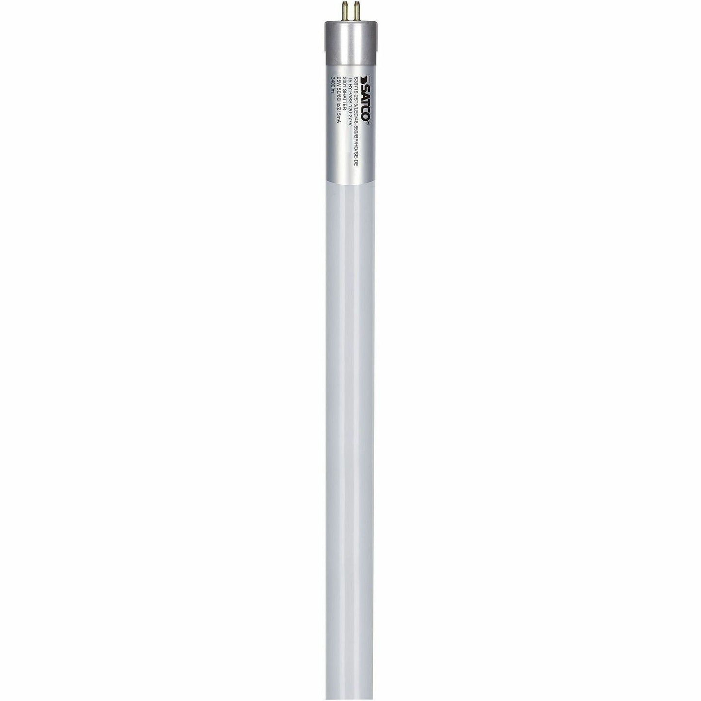 Satco T5 LED Tube Bulbs, 25 W, 100 W Incandescent Equivalent Wattage, 25/Carton (SDNS39719)