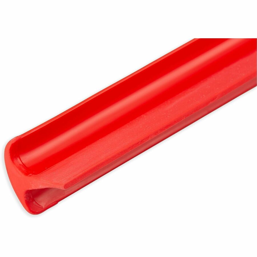 Sparta 24" Single-Blade Floor Squeegee, Red, 6/Carton (CFS3656805CT)
