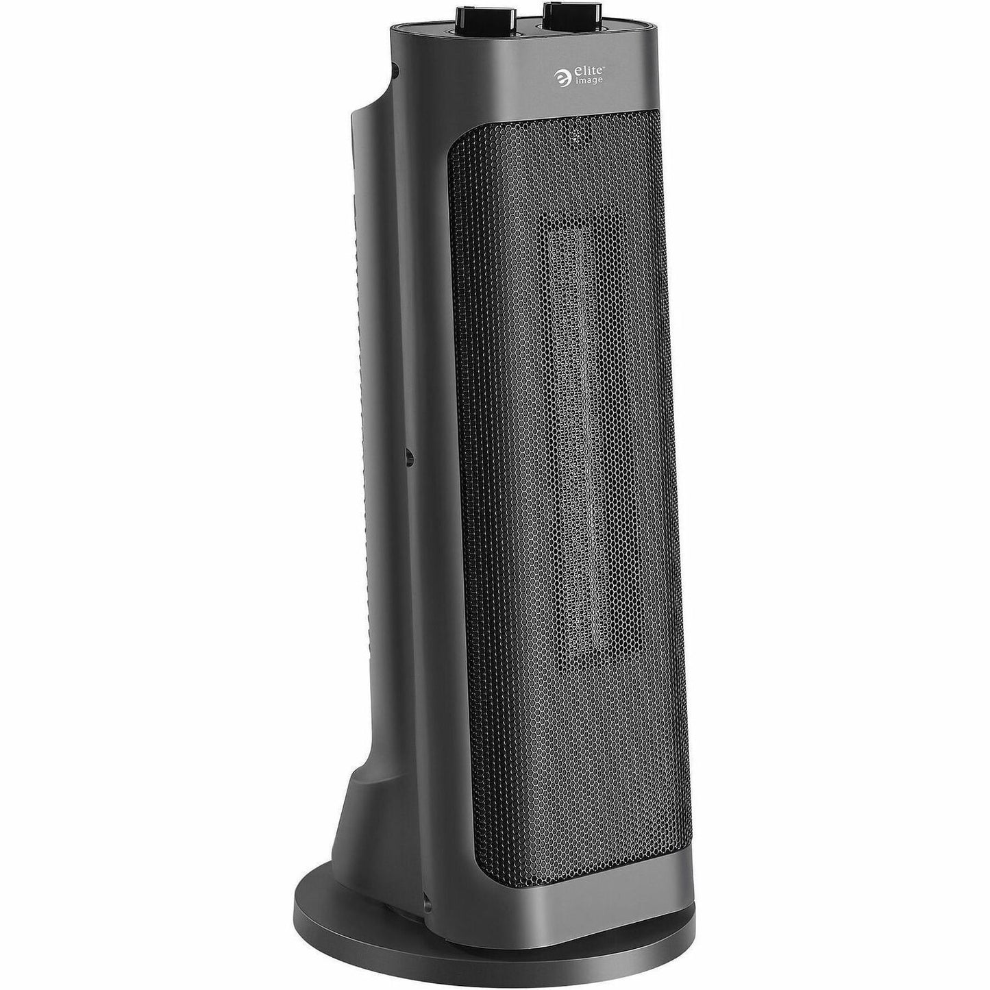 Elite Image Mini Tower Heater, 3 x Heat Settings, Oscillation, Tower, Black (ELI00547)