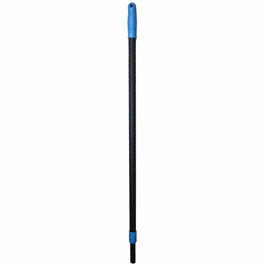 Genuine Joe Adjustable Flat Mop Handle, 71", Black (GJO01294)