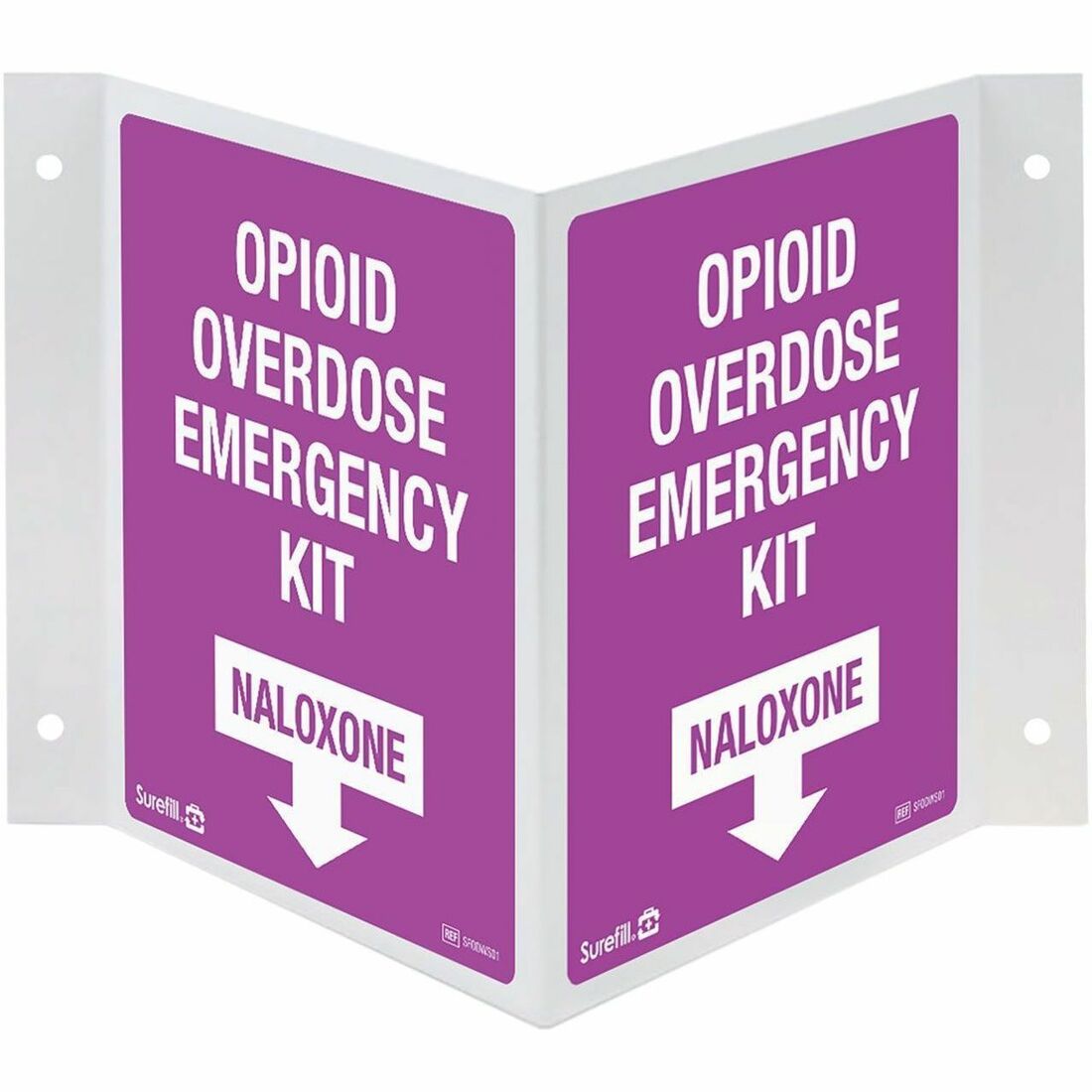 Aero Overdose Kit 3-Way Wall Sign, 43" x 61" (AERSFODWS01)