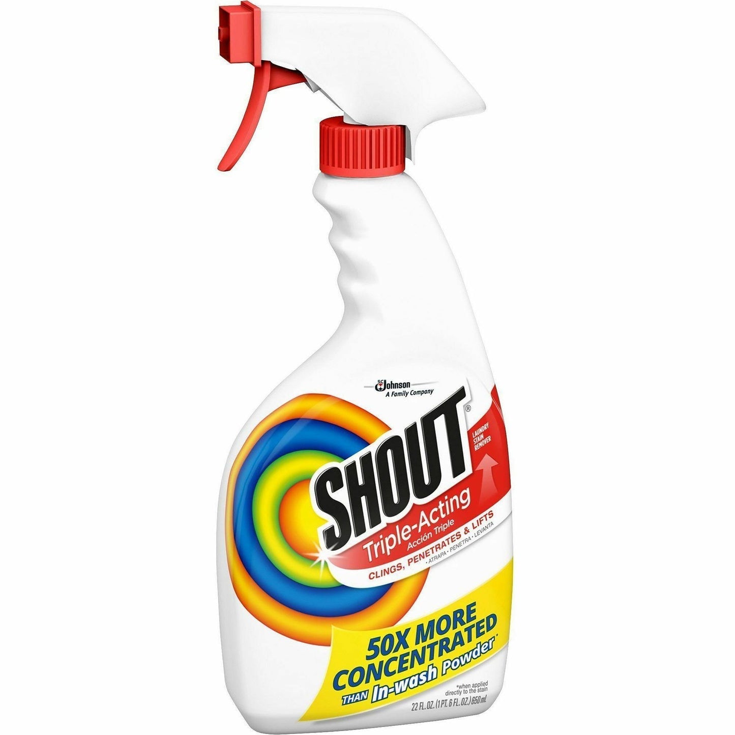 Shout Laundry Stain Remover Spray, 22 fl oz (0.7 quart) (SJN383793EA)