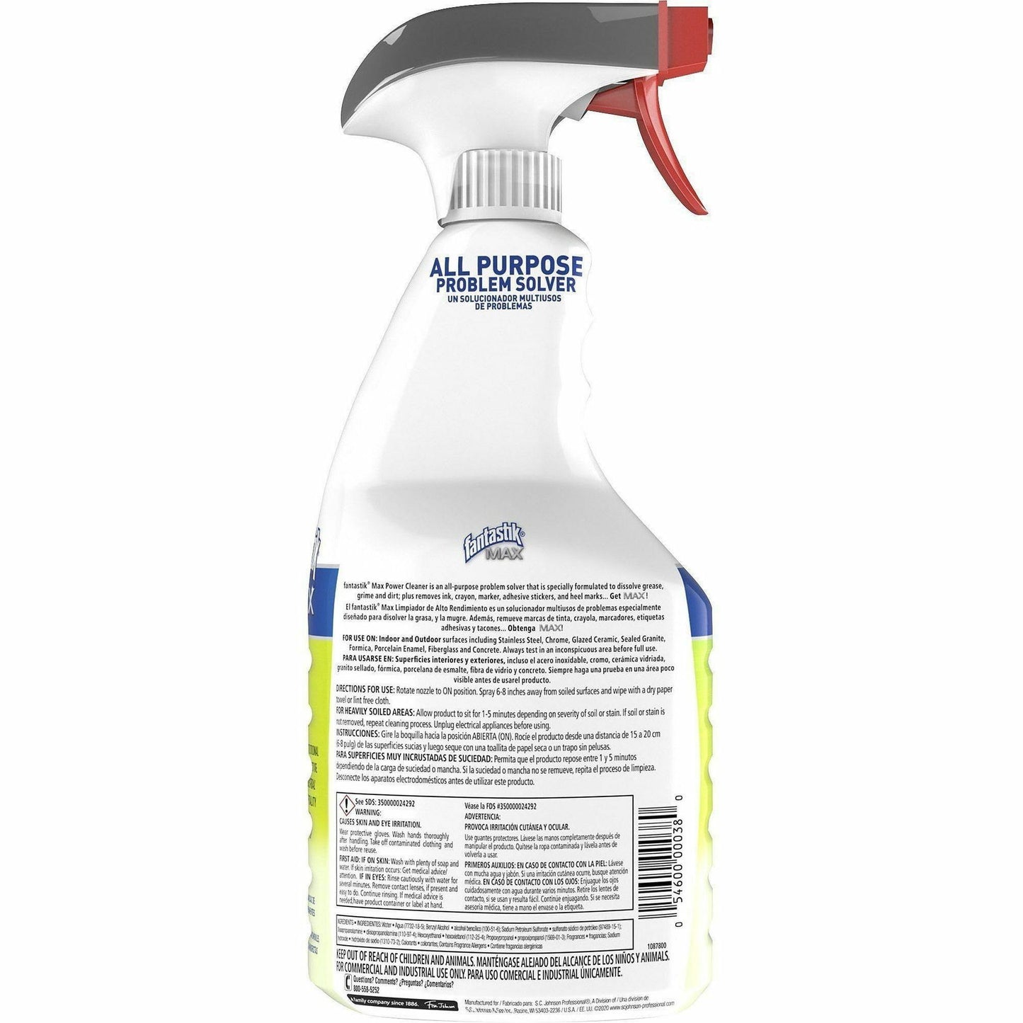 fantastik MAX Power Cleaner Degreaser, 32 fl oz (SJN388891EA)