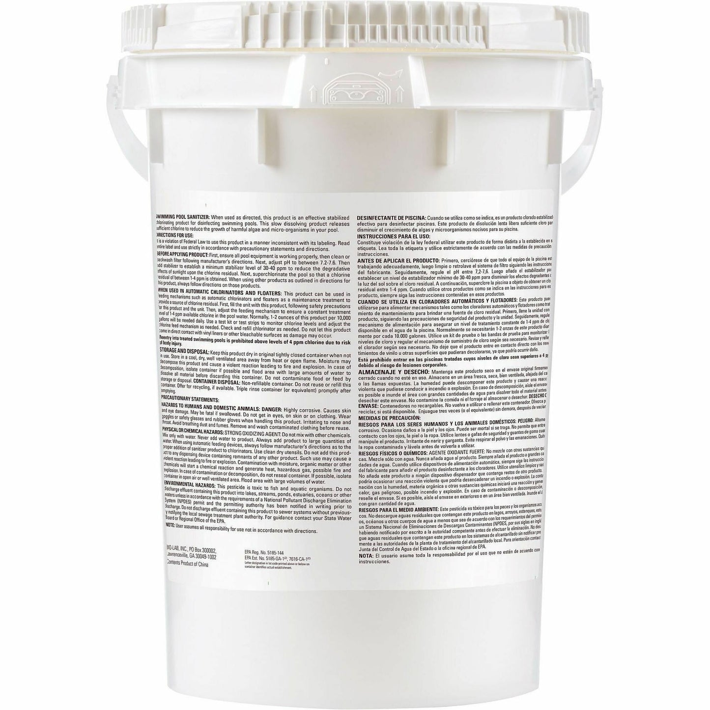 KIK PRO GUARD 1" Chlorine Tablets, White (KIKKPL21654BPG)
