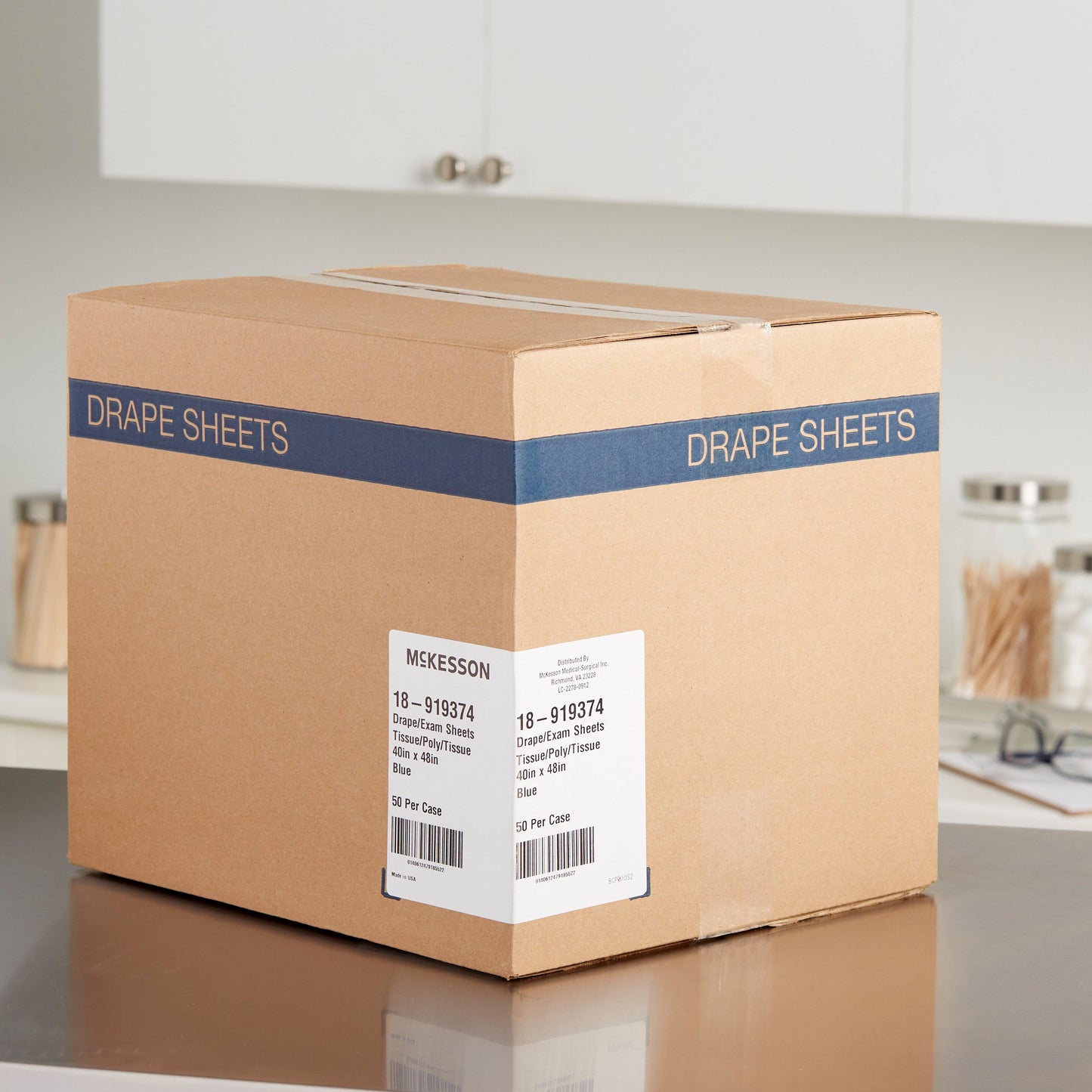 McKesson General Purpose Drape Drape Sheet 40 W X 48 L Inch NonSterile (186268_CS)