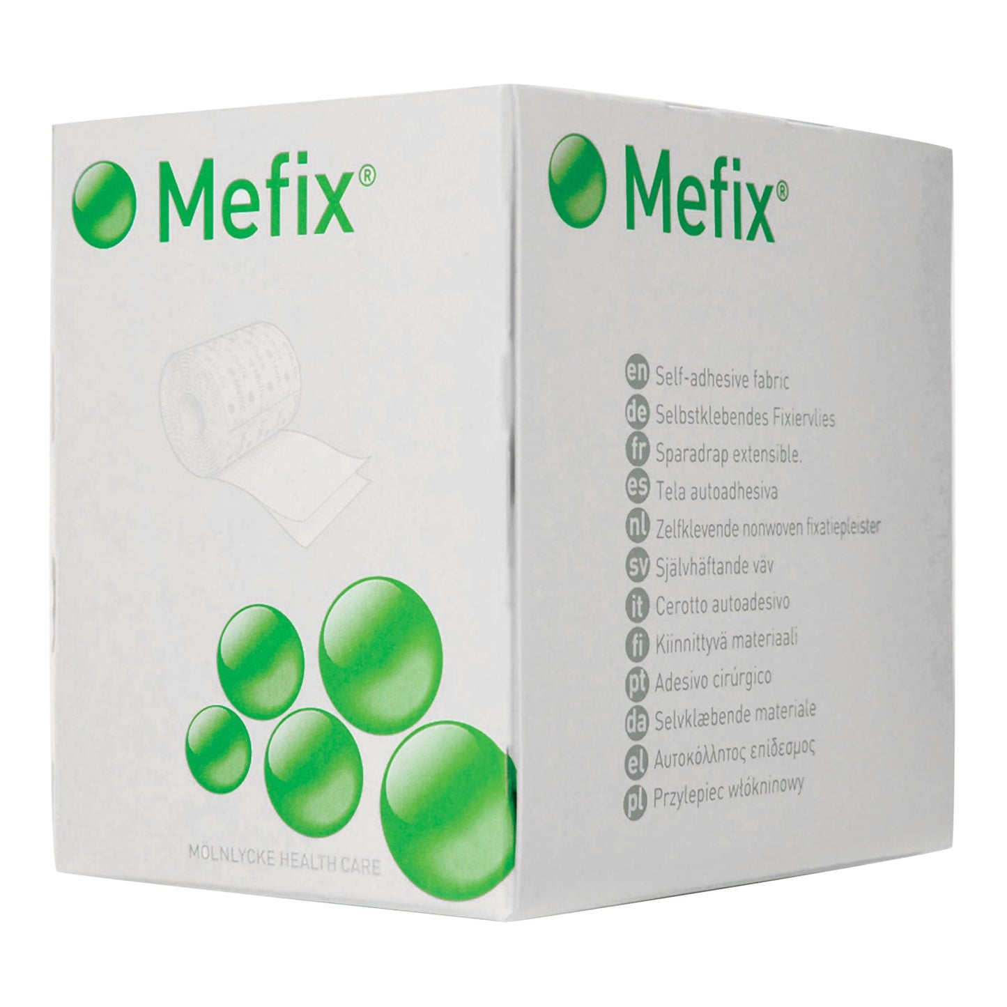 Mefix® Perforated Dressing Retention Tape with Liner White 4 Inch X 11 Yard Nonwoven Spunlace Polyester NonSterile (684056_BX)