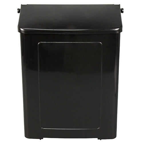 Impact® Safe-Use Plastic Sanitary Napkin Receptacle, Black, 4/Case (IMP1103CT)