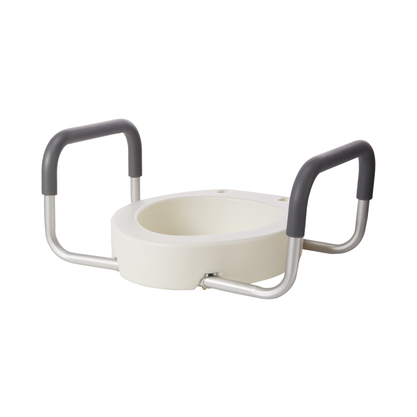 drive™ Premium Raised Toilet Seat with Arms 3-1/2 Inch Height Elongated 300 lbs. Weight Capacity (688939_EA)
