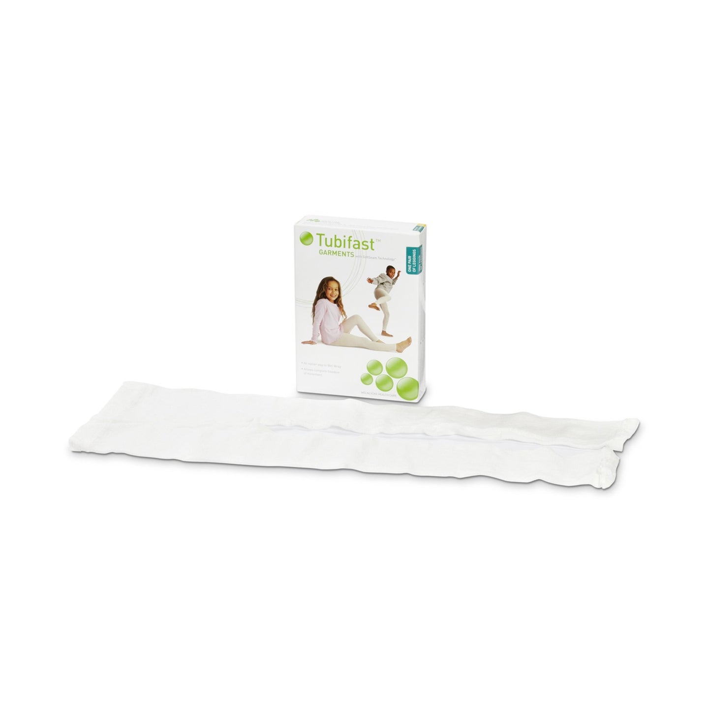 Tubifast® Garment Tubular Retainer Dressing Legging Viscose / Polyamide / Elastane Size 5 to 8 Years White Leg NonSterile (1177295_EA)