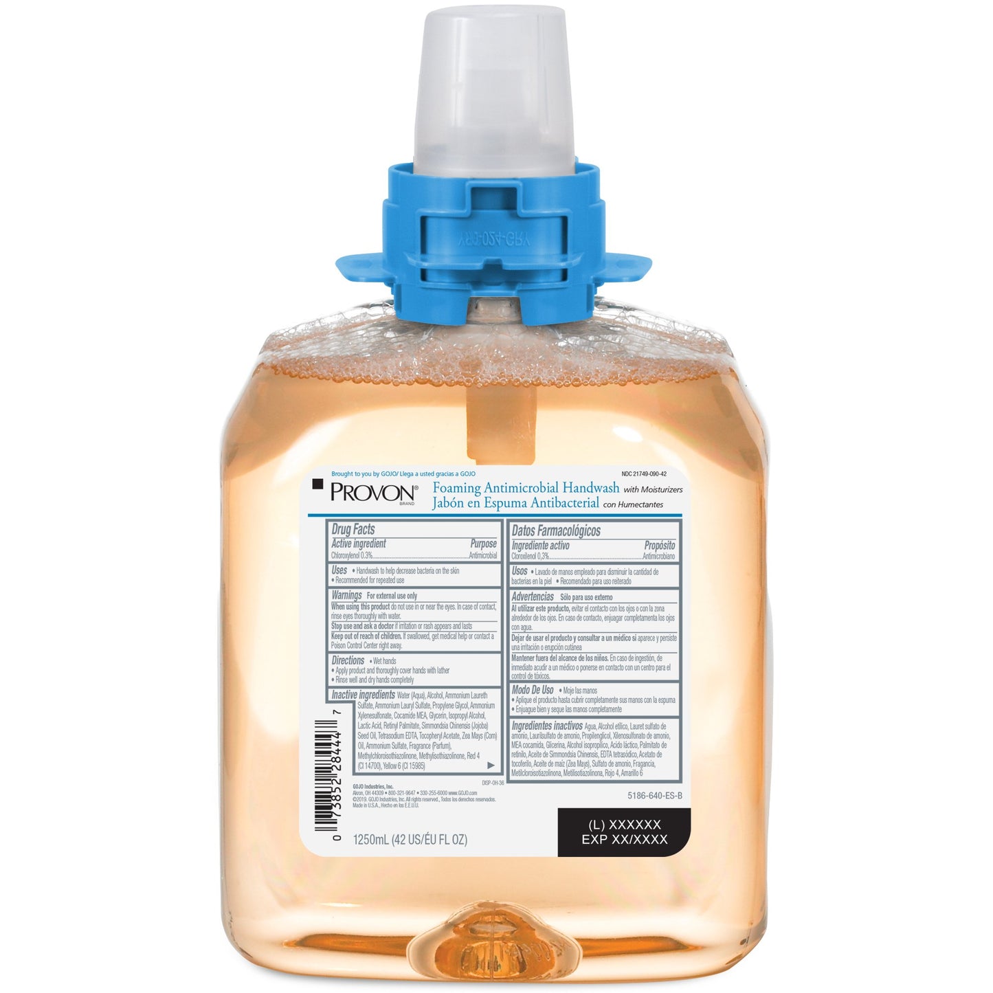 PROVON® Antimicrobial Soap Foaming 1,250 mL Dispenser Refill Bottle Fruit Scent (1165675_CS)