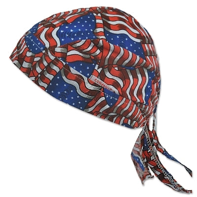 Comeaux Caps Style 7000 Welder Doo Rag, One Size, Starts and Stripes (118-7000SS)