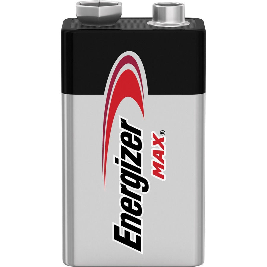 Energizer 9-Volt MAX Alkaline Batteries, 9V, 595 mAh, 9 V DC, 5 Year Shelf Life, 2/Pack (EVE522BP2)