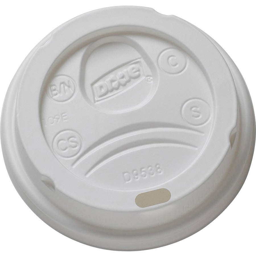 Dixie Small Hot Cup Lids, 100/Pack (DXE9538DXPK)