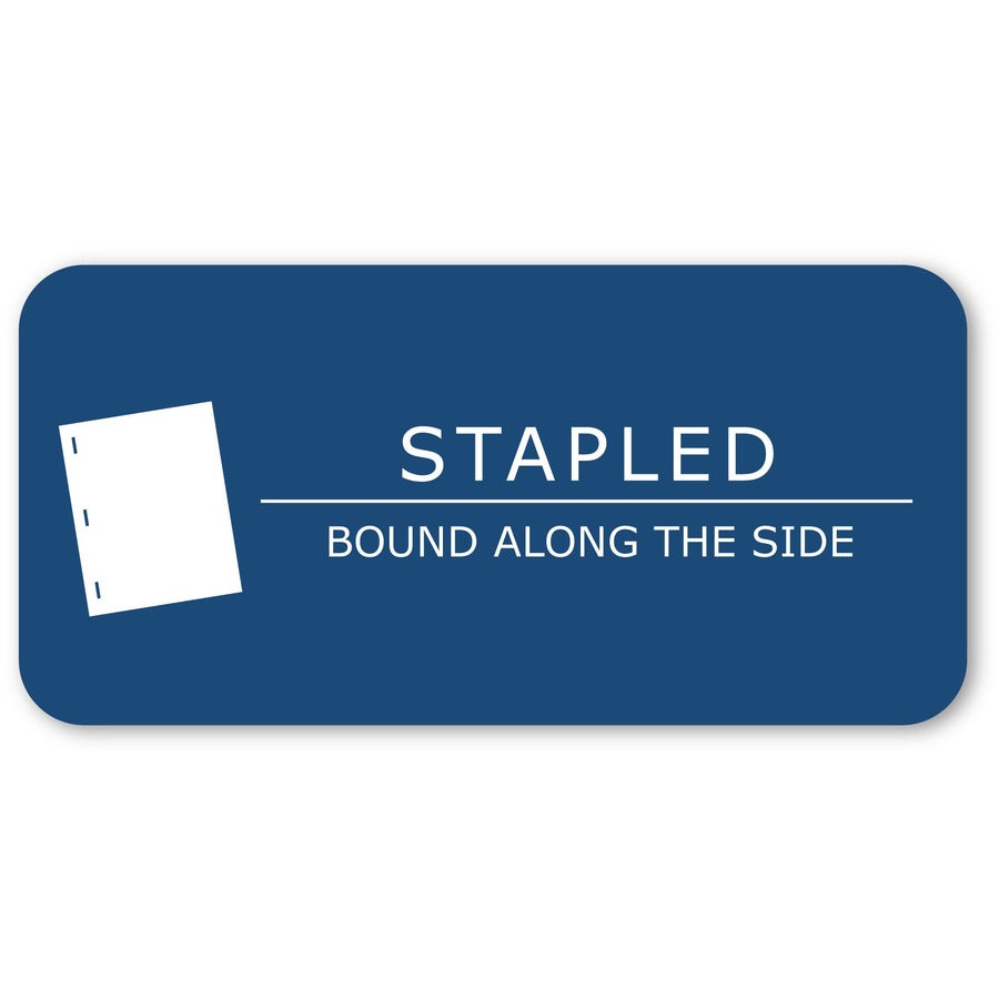 Roaring Spring Blue Book 8-sheet Exam Booklet, 8 Sheets, 16 Pages, 50/Pack (ROA77512)