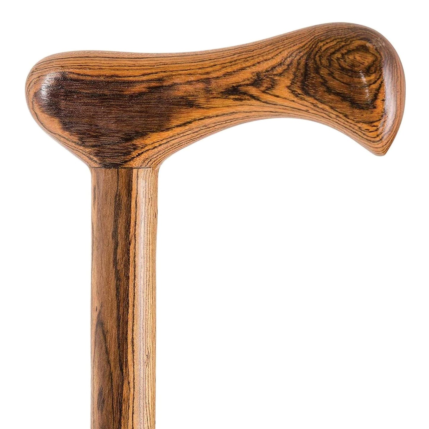Brazos™ Twisted T-Handle Cane Wood 37 Inch Height Brown (1229018_EA)
