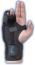 Med Spec® Boxer Fracture Brace Aluminum / Felt Left Hand Black Medium (706850_EA)