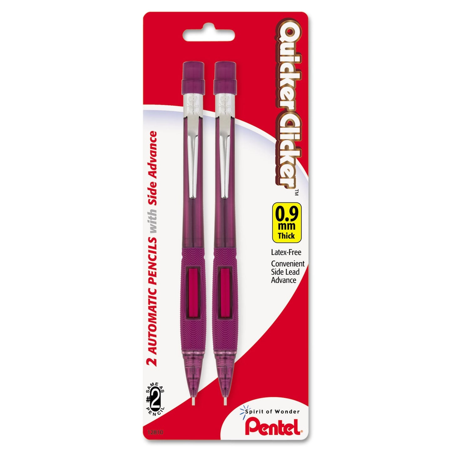 pentel-r-quicker-clicker-mechanical-pencil-0-9-mm-hb-2-black-lead-burgundy-barrel-2-pack-penpd349bp2k6_1