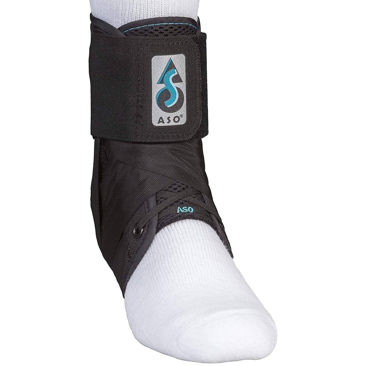 ASO® Speed Lacer Ankle Brace Medium Lace-Up / Hook and Loop Strap Closure Foot (636482_EA)