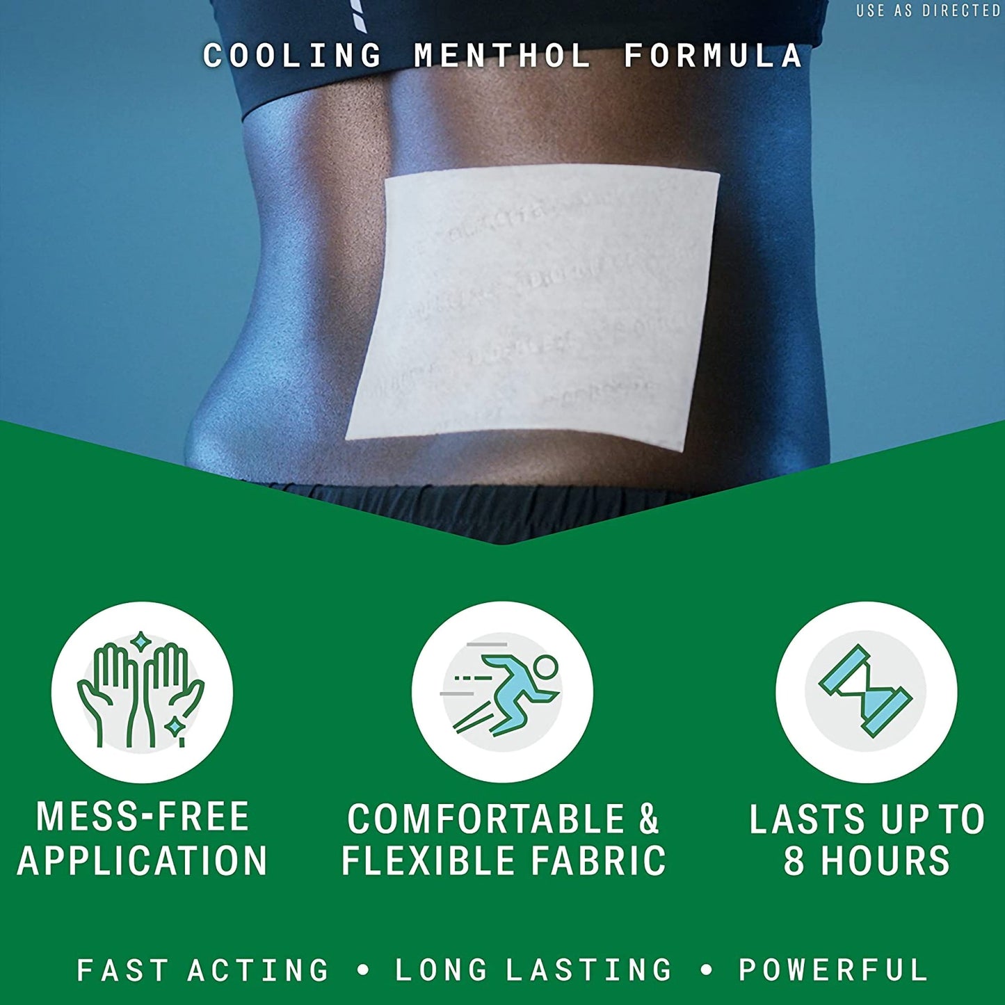 Biofreeze® Topical Pain Relief 5% Strength Menthol Patch 5 per Box (1223463_BX)
