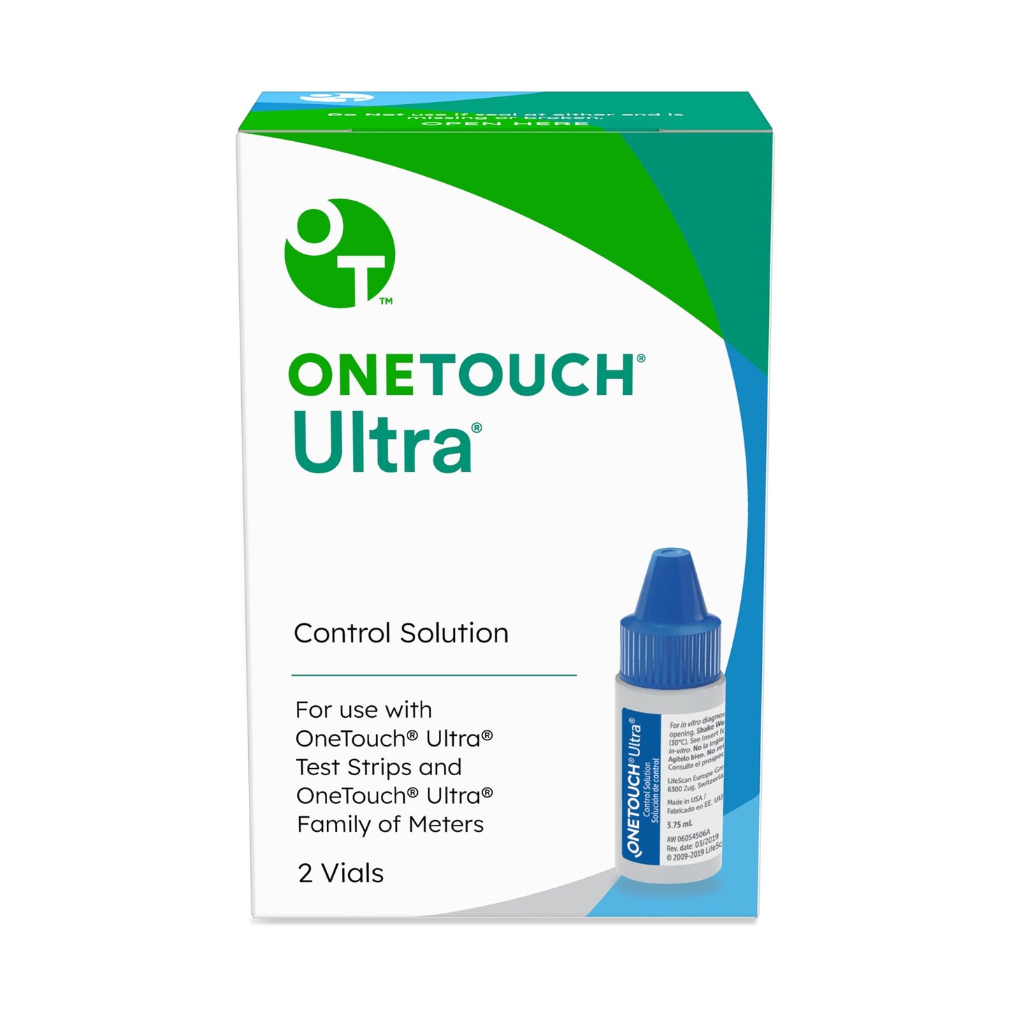 One Touch® Ultra Blood Glucose Control Solution Level 1 & 2 (543142_EA)