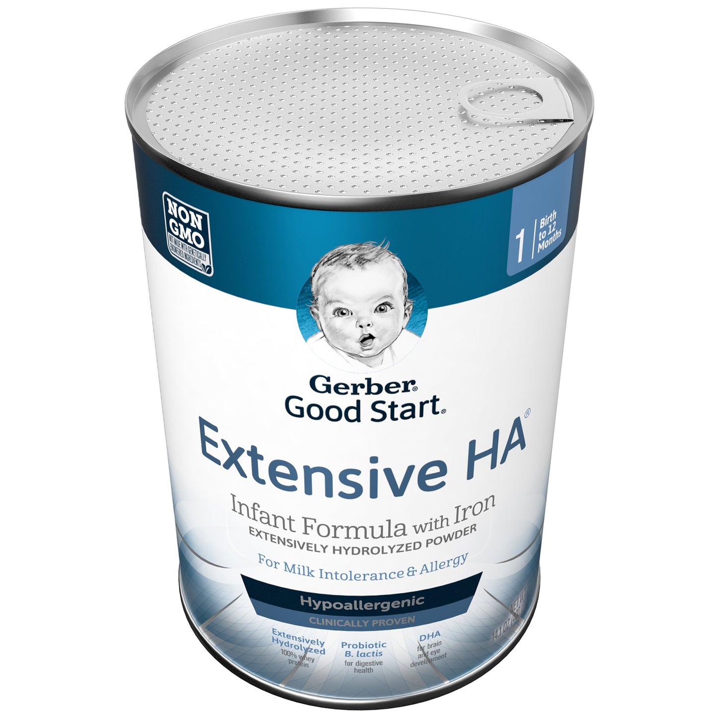 Gerber® Good Start® Extensive HA Infant Formula Unflavored 14.1 oz. Can Powder Whey Protein Cow's Milk Allergy (979091_CS)