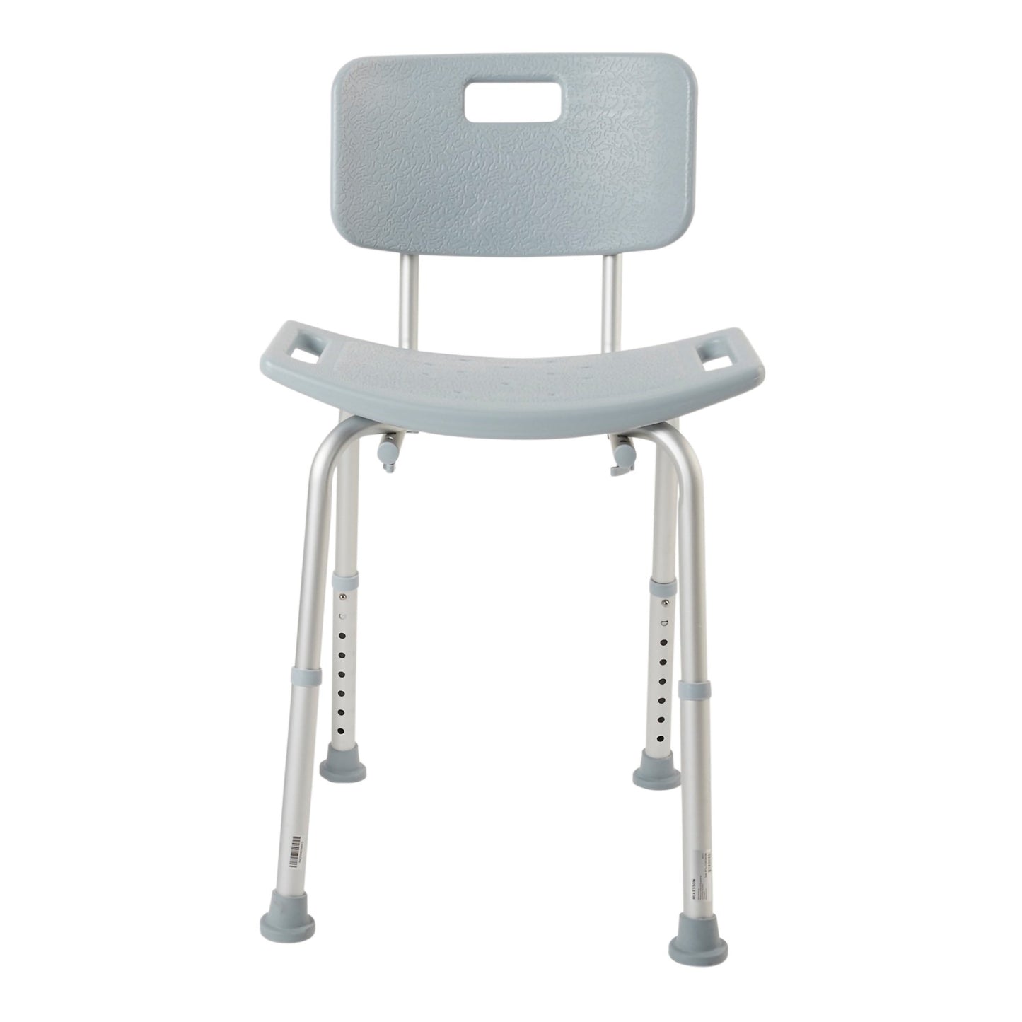 McKesson Bath Bench Without Arms Aluminum Frame Removable Backrest 19-1/4 Inch Seat Width 300 lbs. Weight Capacity (1065208_EA)