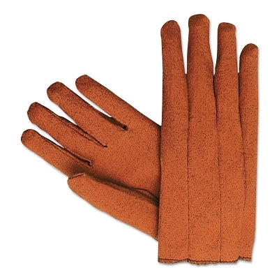 MCR Safety Vinyl Gloves, Slip-On Cuff, Cotton Knit Lined, Men's-Medium (127-9800M)